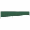 vidaXL 6-panel Wind Screen Fabric 800x80 cm Green