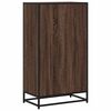 vidaXL Book Cabinet Brown Oak 60x35x107.5 cm Engineered Wood