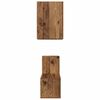 vidaXL TV Cabinet Set Wall-mounted 4 pcs Old Wood Engineered Wood