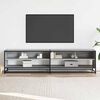 vidaXL TV Cabinet Grey Sonoma 180.5x40x46 cm Engineered Wood