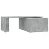 vidaXL Coffee Table Concrete Grey 150x50x35 cm Engineered Wood