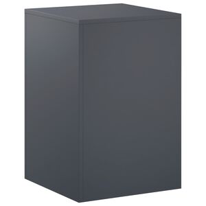 vidaXL Plant Stand Anthracite 40 x 40 x 60 cm Stainless Steel