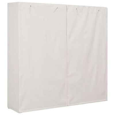 vidaXL Wardrobe White 173x40x170 cm Fabric