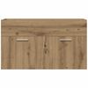 vidaXL Bathroom Sink Cabinet Artisan Oak 90x38.5x46 cm Engineered Wood