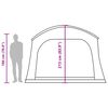 vidaXL Car Tent 4-Person Blue Waterproof