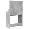 vidaXL Bedroom Dressing Tables Concrete Grey 80 x 39.6 x 135 cm