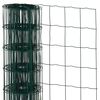 Nature Wire Mesh Rectangular 0,6x10 m Plastic Coated Steel Green