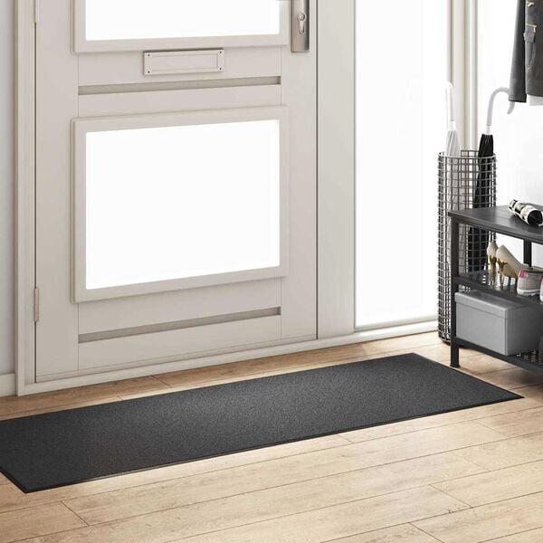 vidaXL Doormat Other Anthracite and Black 60 x 180 cm