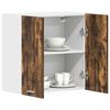 vidaXL Hanging Cabinet Lyon Smoked Oak 60x31x60 cm Engineered Wood