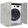 vidaXL Washing Machine Cabinet Concrete Grey 70.5x71.5x91.5 cm