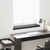 vidaXL Window Sill Anthracite with Wood Grain 60 x 25 x 4.5 cm PVC