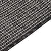 vidaXL Outdoor Flatweave Rug 140x200 cm Grey