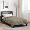 vidaXL Winter Duvet Light Grey 200 x 135 cm Microfiber