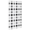 vidaXL Shower Roller Blind with Cassette 130x240 cm Fabric Width 126 cm