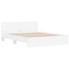 vidaXL Bed Frame without Mattress White 140x200 cm