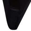 vidaXL Chair Cover Stretch Black 30 pcs