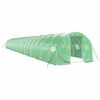 vidaXL Greenhouse with Steel Frame Green 60 m² 20x3x2 m