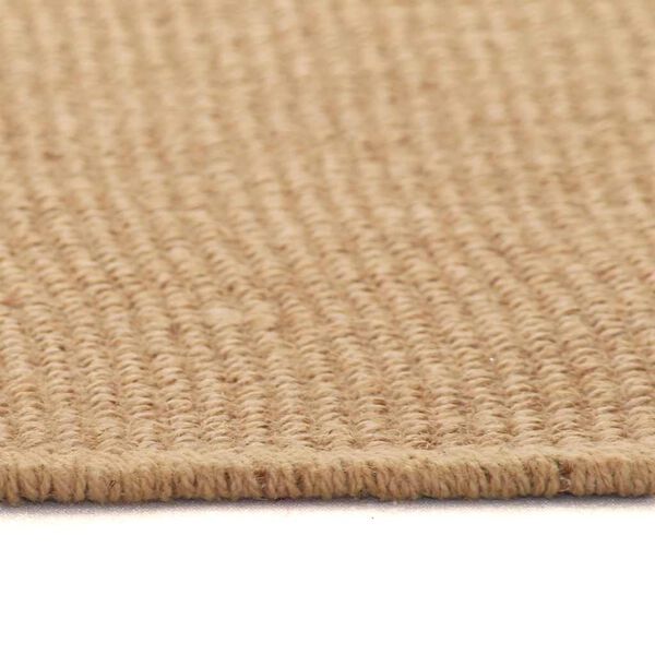 vidaXL Area Rug Jute with Latex Backing 160x230 cm Natural