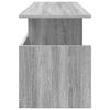 vidaXL TV Stand Grey Sonoma 102 x 35 x 45 cm Engineered Wood