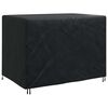 vidaXL Outdoor Swing Cover Black 220 x 125 x 170 cm 210D Oxford Fbric