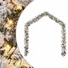 vidaXL Christmas Garland with LED Lights Green 20 m PVC
