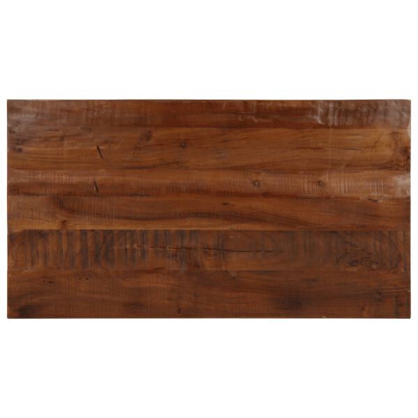 vidaXL Table Top 120x50x2.5 cm Rectangular Solid Wood Reclaimed