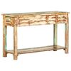 vidaXL Console Table 120x40x75 cm Solid Reclaimed Wood