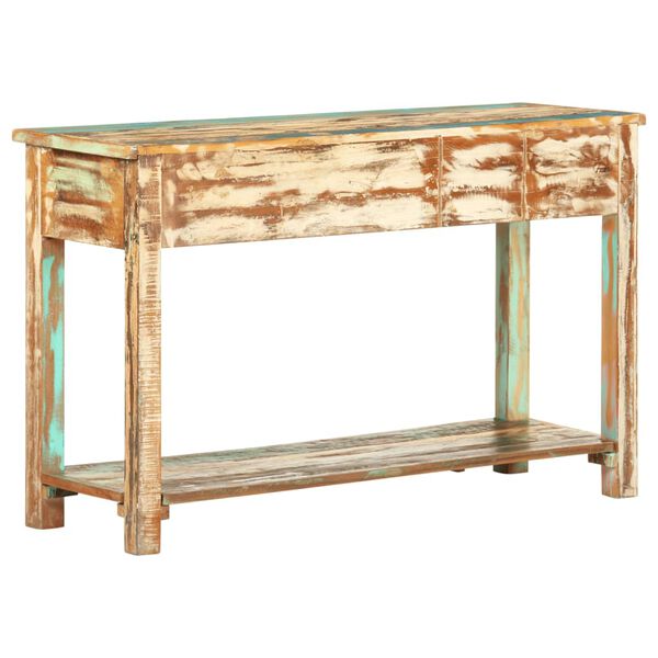 vidaXL Console Table 120x40x75 cm Solid Reclaimed Wood