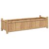 vidaXL Planter 100x30x25 cm Bamboo