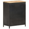 vidaXL Sideboard 60x35x78 cm Solid Rough Mango Wood