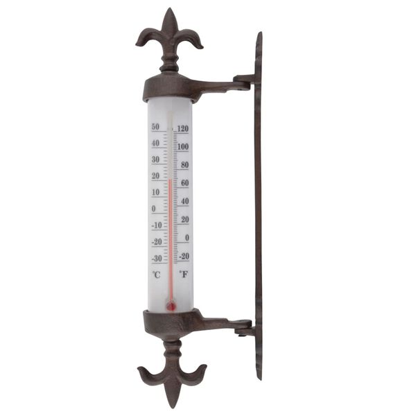 Esschert Design Windowframe Thermometer Cast Iron