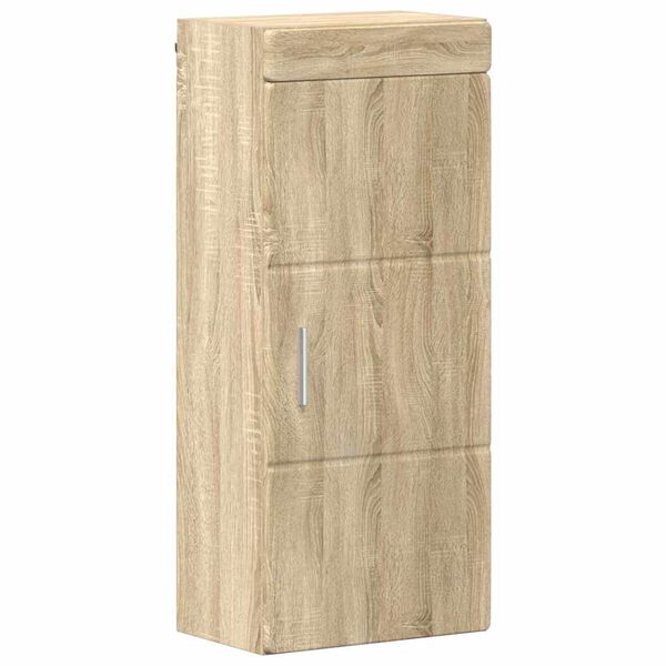 vidaXL Bathroom Wall Cabinet TULUM Sonoma Oak 37 x 24.5 x 86 cm