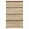 vidaXL Sideboard Sonoma Oak 60x35x98.5 cm Engineered Wood