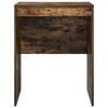 vidaXL Desk Smoked Oak 60 x 50 x 76 cm