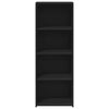 vidaXL Highboard Black 45x41x124 cm Engineered Wood