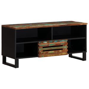 vidaXL TV Cabinet 100x34x46 cm Solid Wood Acacia