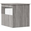 vidaXL Dog Crate Furniture Grey Sonoma 64.5x80x71 cm Engineered Wood
