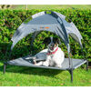dobar Outdoor Dog Lounge with Sunshade Anthracite