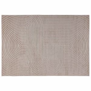 vidaXL Indoor and Outdoor Rug PALMERAS Beige 170 x 120 cm Polyester