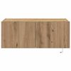 vidaXL TV Wall Cabinet Artisan Oak 80 x 35 x 31 cm Engineered Wood