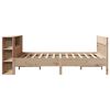 vidaXL Bookcase Bed without Mattress 160x200cm Solid Wood Pine
