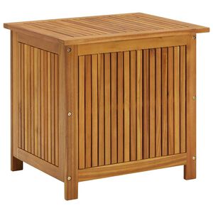 vidaXL Storage Box | Acacia wood finish | Solid acacia wood | Medium | Rustic