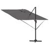 vidaXL Roma Parasol Anthracite 286 x 285 x 265 cm