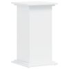 vidaXL Plant Stand White 33x33x60 cm Engineered Wood