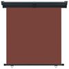 vidaXL Balcony Side Awning 175x250 cm Brown