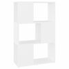 vidaXL Book Cabinet Room Divider White 60x24x94 cm Engineered Wood