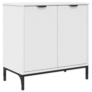 vidaXL Bathroom Sink Cabinet White 60.5 x 33.5 x 61 cm Engineered wood