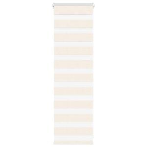 vidaXL Zebra Blind Marble Beige 40x100 cm Fabric Width 35.9 cm Polyester