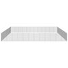 vidaXL Free Range Animal Enclosure 48-Panel 54x80 cm Galvanised Iron