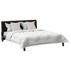 vidaXL Duvet Set with Pillow 3 pcs White Microfiber and Down Feather